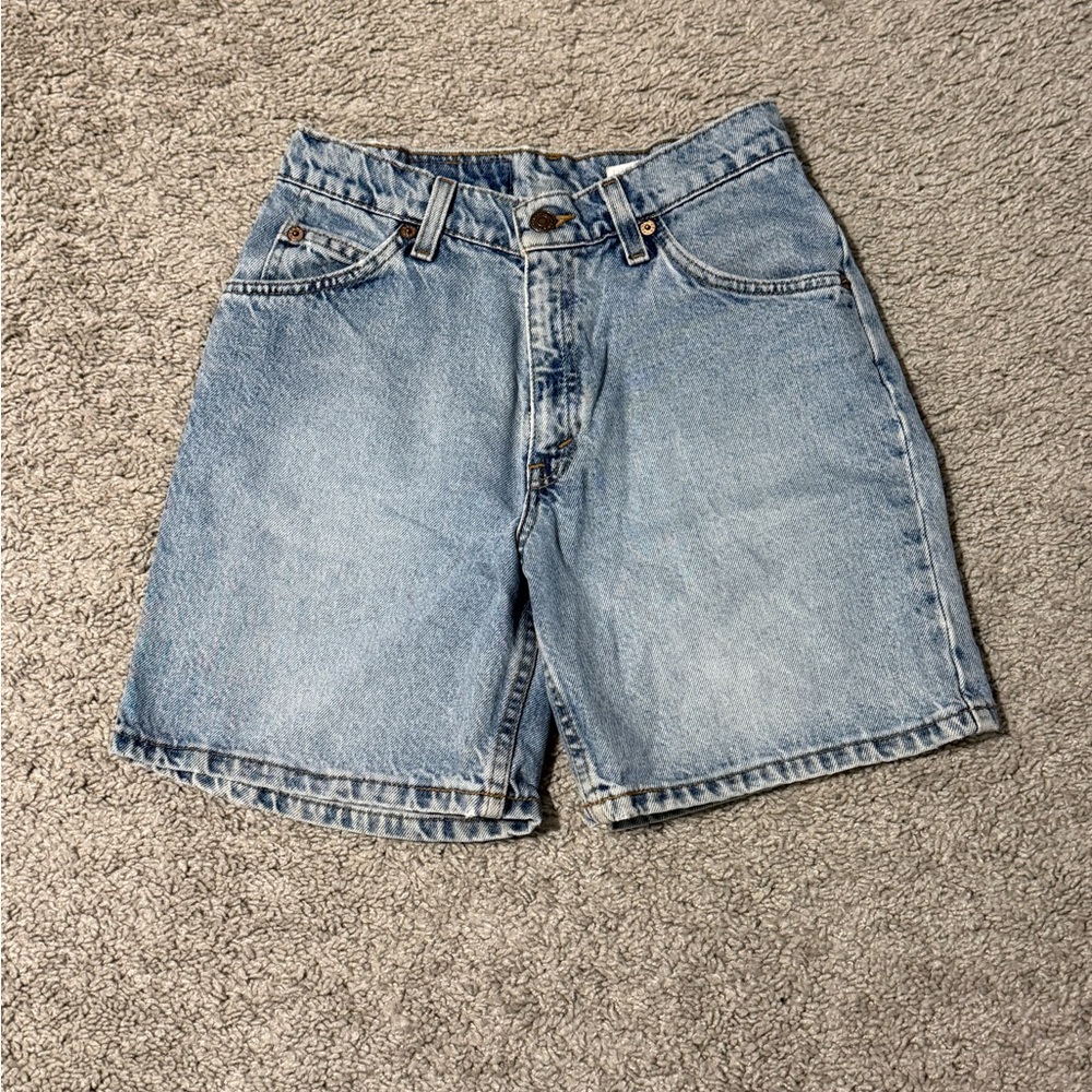 Levi's Light Blue Jean Shorts